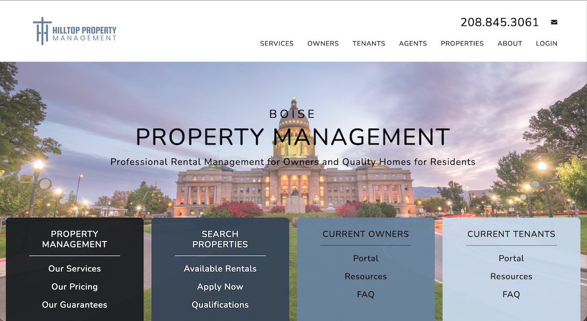 Hilltop Property Management cover